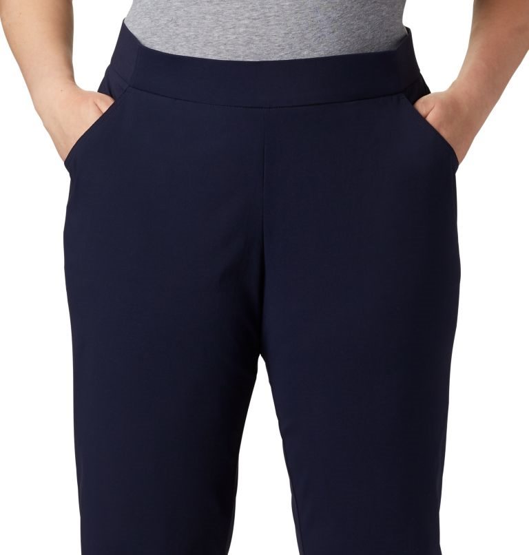 Women's Columbia Anytime Casual Capris Sport Pants Navy | Plus Size CA-K5613